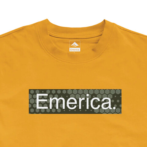 REMERA EMERICA CAMO BAR Gold