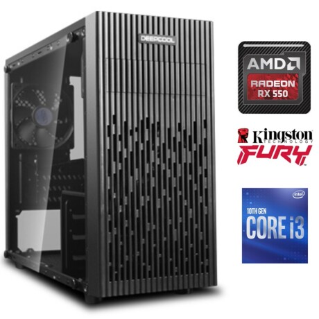 Equipo Gamer Core I3 10100F, 8GB, Ssd 480 Gb, RX550 4GB 001