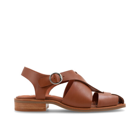 SANDALIAS VENET - CUERO CANGREJAS MARRON
