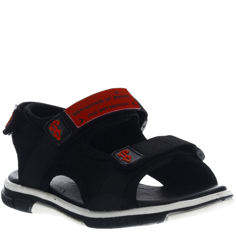 Sandalias de Niño Croco Kids TOMMY deportiva con velcros Negro