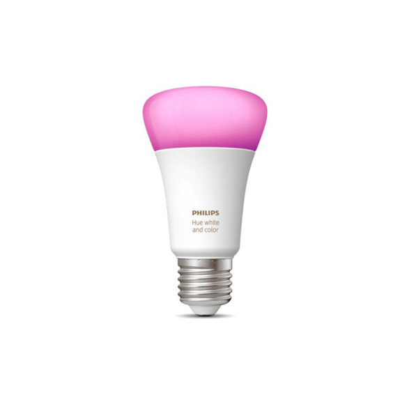 Lámpara LED bulbo HUE E27 9W 806Lm RGBW L27424