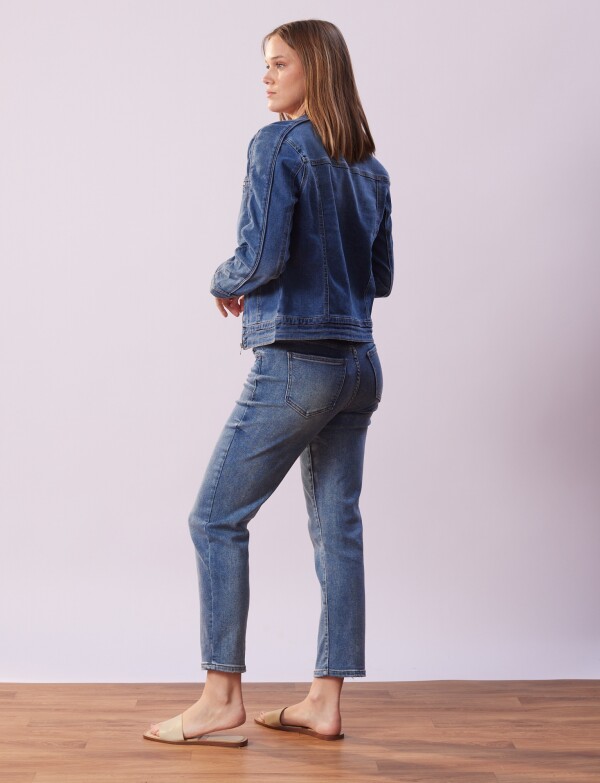 Camperita Zips JEAN OSCURO