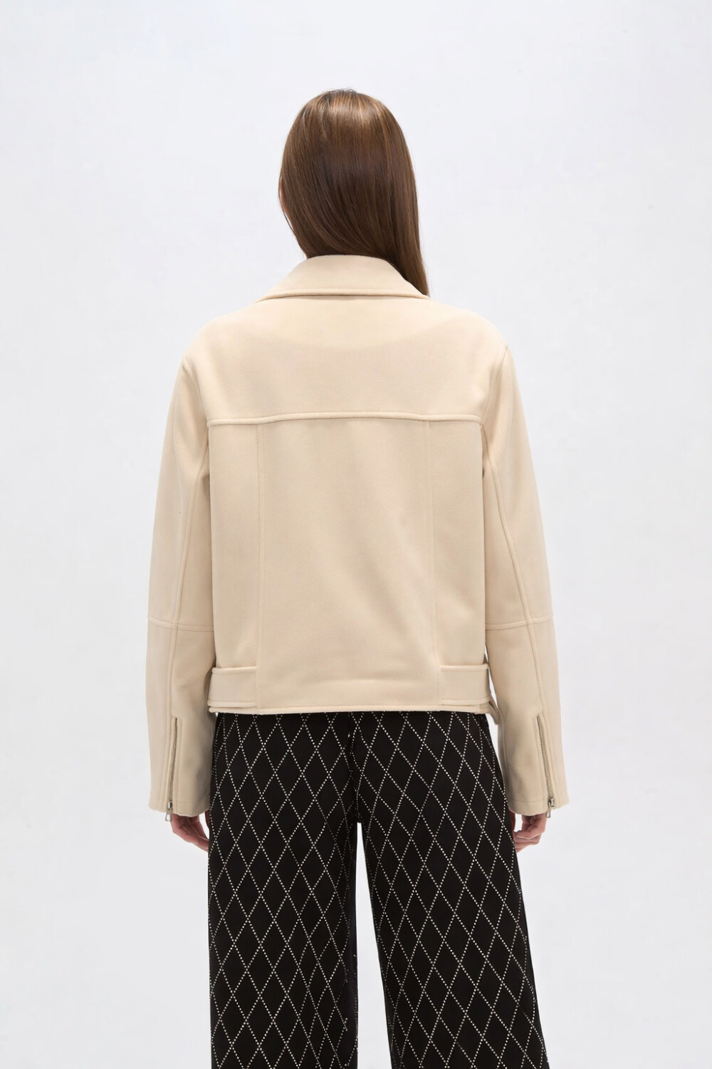 Chaqueta Anca Beige Claro