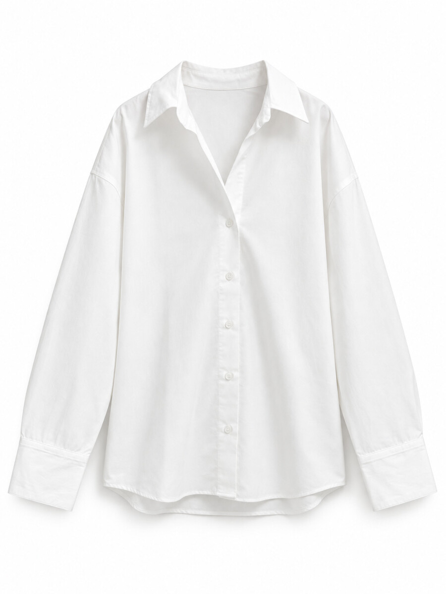 CAMISA ARES - BLANCO. 