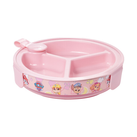 Plato Térmico con Ventosa para Bebé Paw Patrol Rosa 318 ml U