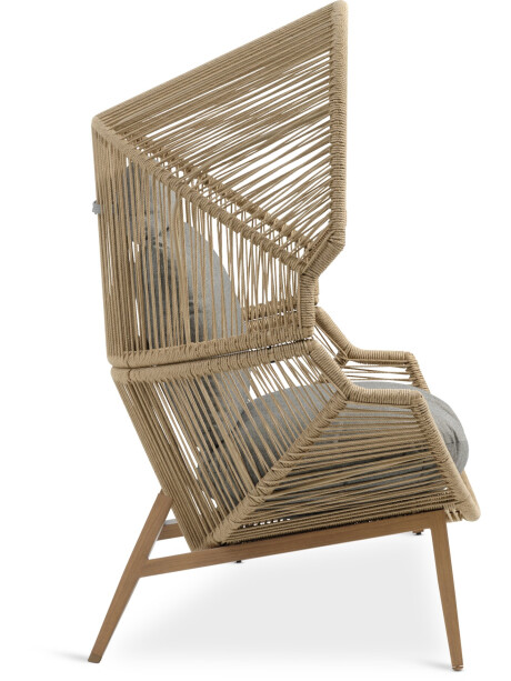 Sillón de exterior HALVREBENE natural Sillón de exterior HALVREBENE natural