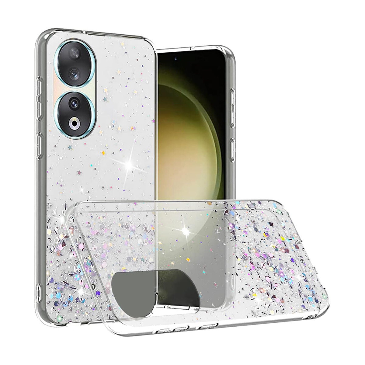 Protector Case TPU Glitter para Honor Magic 5 Lite White