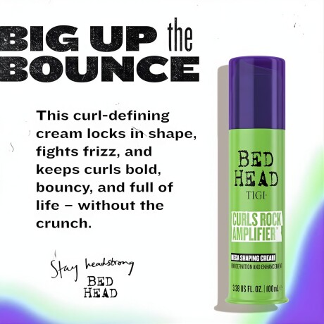 Crema para cabello rizado Tigi Bed Head Curls Rock Amplifier 100ml Crema para cabello rizado Tigi Bed Head Curls Rock Amplifier 100ml