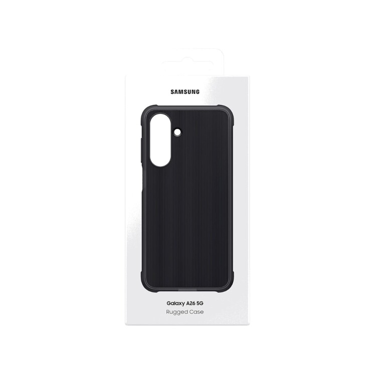 Funda Samsung Rugged Case Antigolpes para Galaxy A26 5G Negra Funda Samsung Rugged Case Antigolpes para Galaxy A26 5G Negra