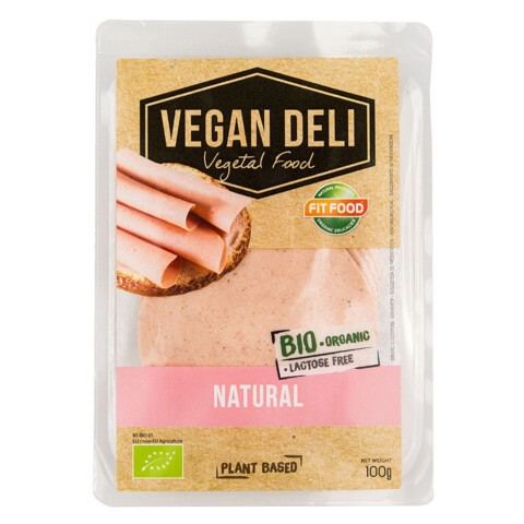 Vegan Deli Natural 100 Vegan Deli Naturel 100g