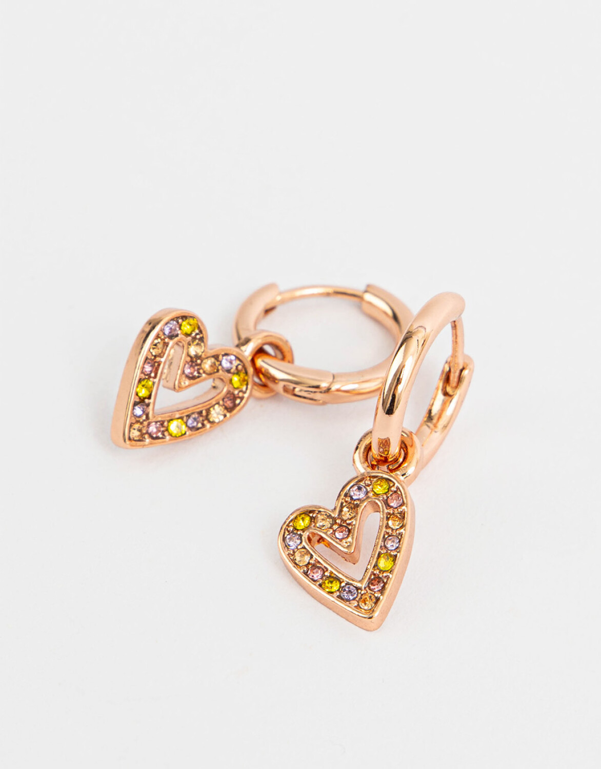 Pendientes Swarovski Bella V piedras marrón bañadas en oro 5353214