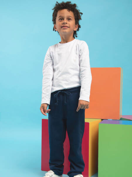 Pantalón deportivo básico Azul