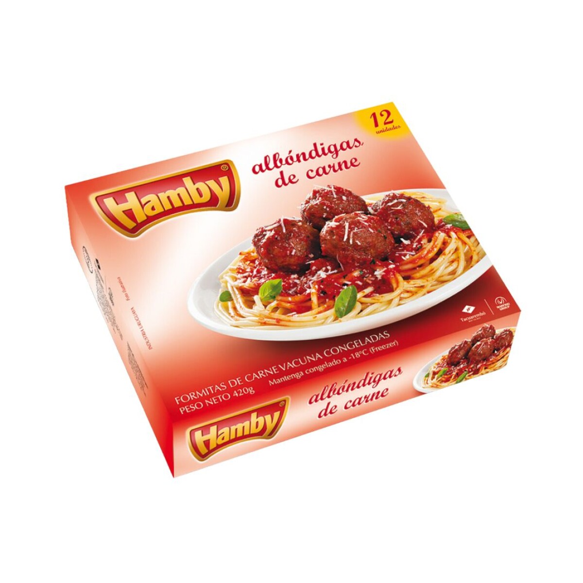 Albóndigas Hamby - 12 uds. - 420 gr 