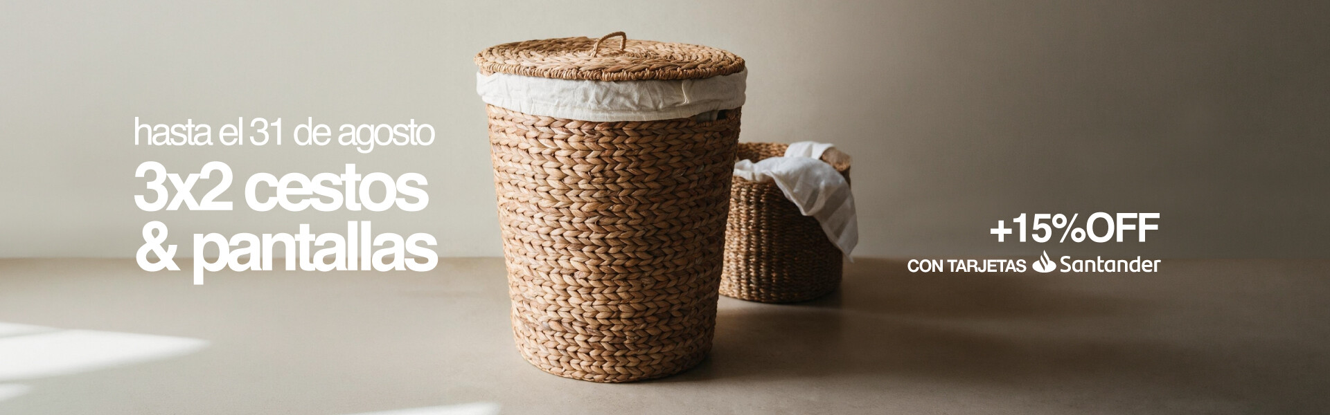 Indian Home Landing 3x2 Cestos y Pantallas