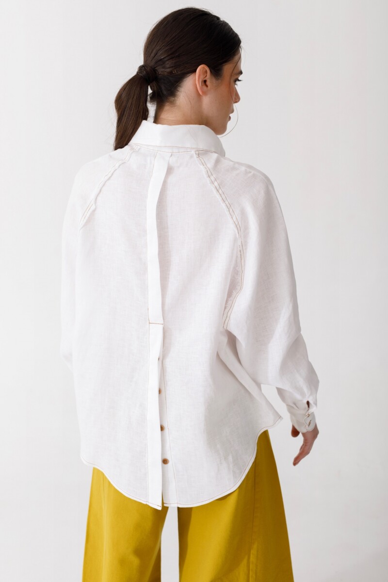 CAMISA RAGLAN Blanco