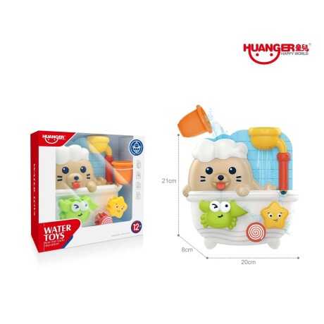 Juego Baño Bebé Interactivo Regadera Cascada Lluvia de Agua Multicolor