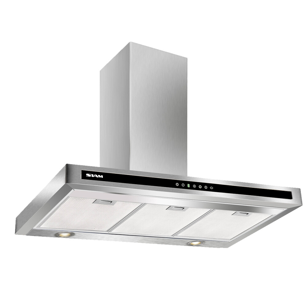 Extractor De Cocina Siam Plana De Pared Si-cp-600ev Ac Acero inoxidable