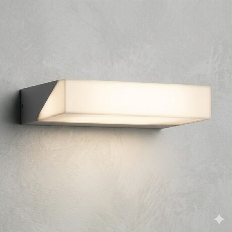 Aplique led pared rectangular moderno, luz cálida de área Aplique led pared rectangular moderno, luz cálida de área