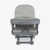 Silla de comer portatil PAPPO KIKKABOO gris