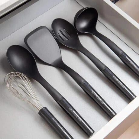 Utensilios Cocina 6 Piezas Negro KitchenAid Utensilios Cocina 6 Piezas Negro KitchenAid