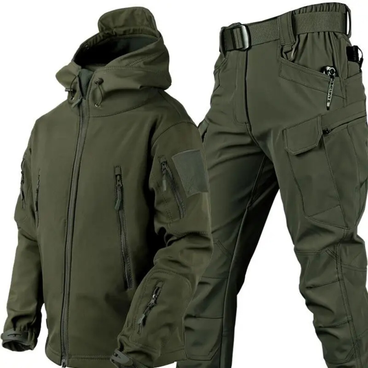 Equipo Swat Campera y pantalón en neopreno - Verde 