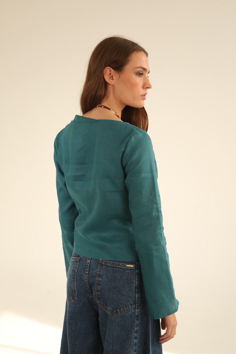BLUSA LIBELULA Petroleo