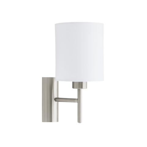 Portátil de pared blanca 1XE27 Ø14,5 PASTERI EG3012