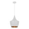ARTEFACTO CAMPANA DECORATIVA GEISHA Luminaria Colgante Geisha 2 Blanca ø 20 cm