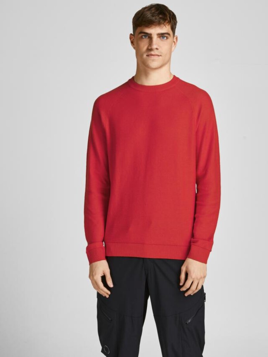 Sweater Shawn - Ribbon Red 