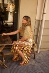 Tejido skirt Dorado
