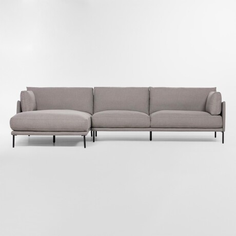 Sofá con chaise COSTA GRIS - IZQUIERDO