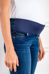 Jean Crop Flare Lemon Mamá Jean