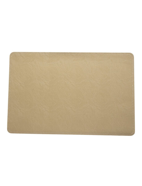 INDIVIDUAL PU SIMIL CUERO 45x30CM AMARILLO INDIVIDUAL PU SIMIL CUERO 45x30CM AMARILLO