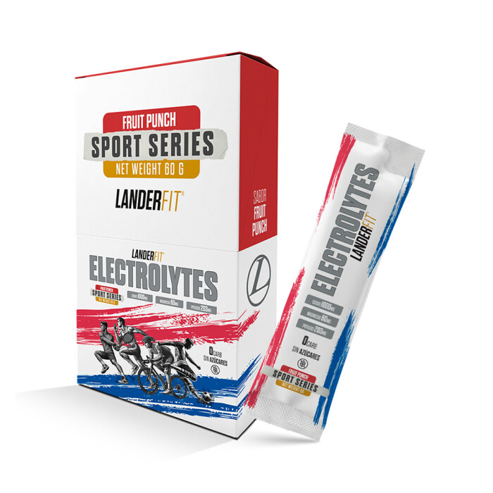 ELECTROLYTES SABOR FRUIT PUNCH 6G única