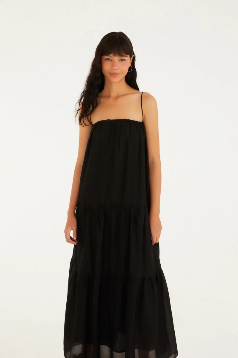 VESTIDO MAXI Negro