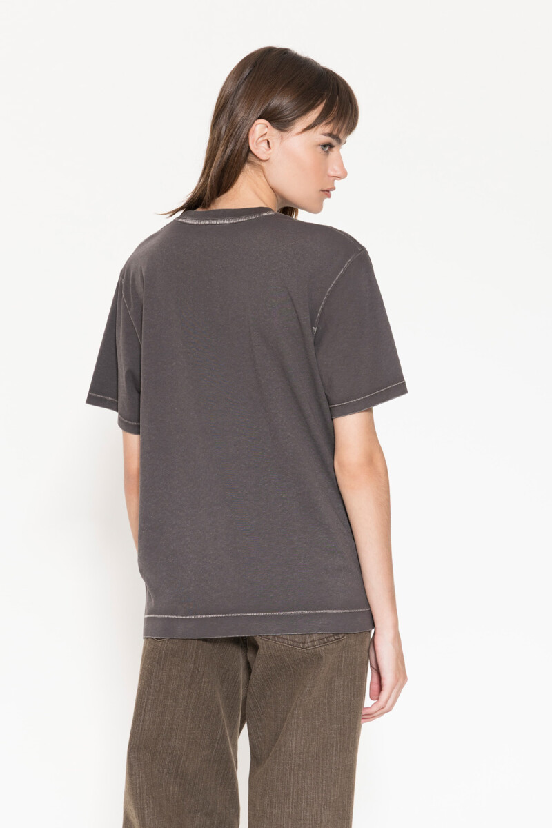 REMERA LOVER Gris