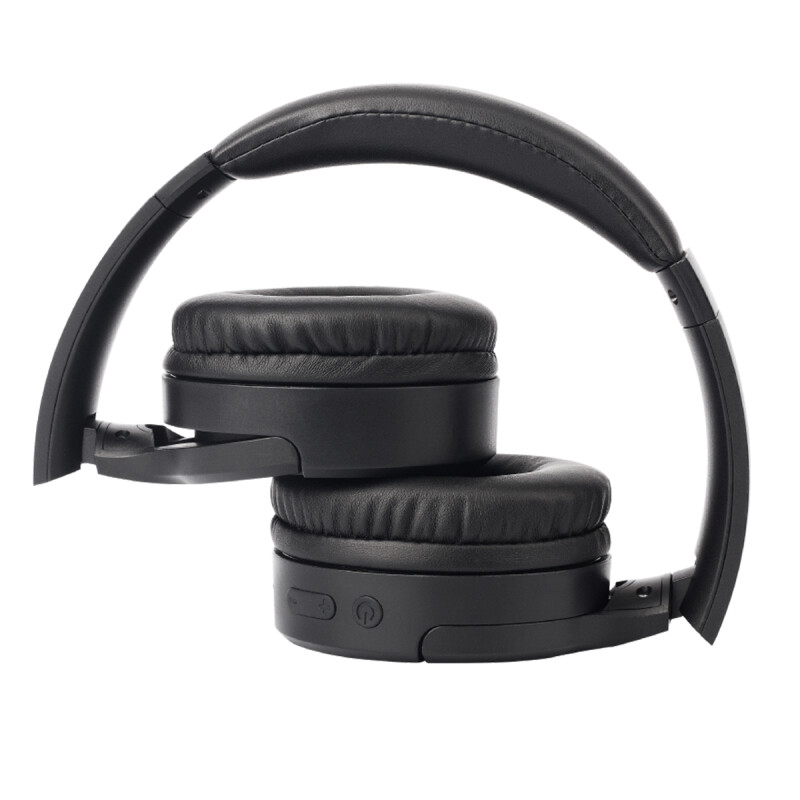 Auriculares Inalámbricos AIWA Bluetooth 5.3 On Ear Plegables Con Micrófono Black
