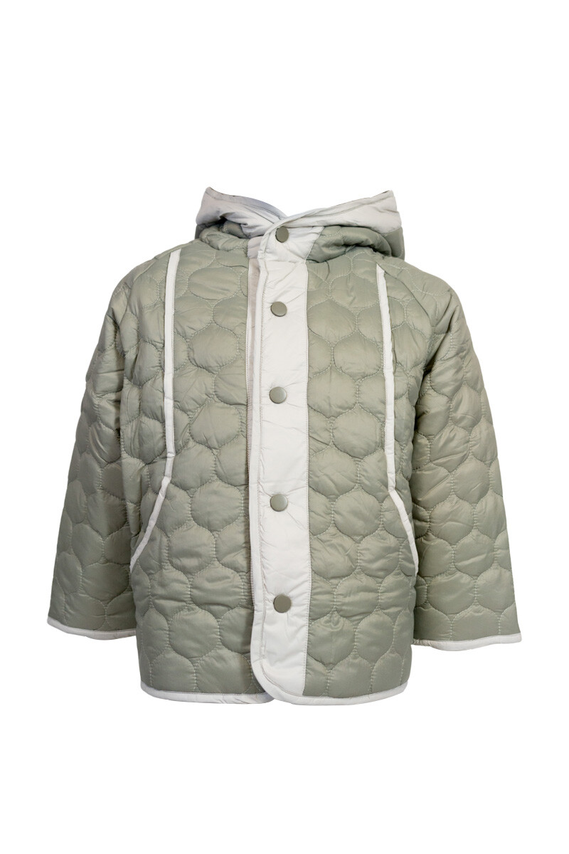 Campera Capitoneada - Verde 