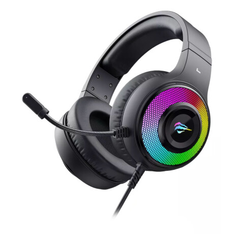 Auriculares Havit HV-H2042D Gaming con microfono Negro RGB Auriculares Havit HV-H2042D Gaming con microfono Negro RGB