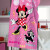 Toalla Infantil Playera 100% Algodón 70 x 130 cm Minnie