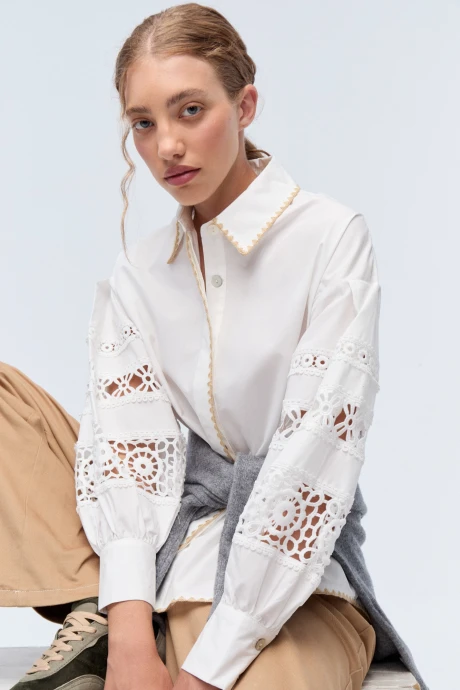 Camisa Magnolia Blanco
