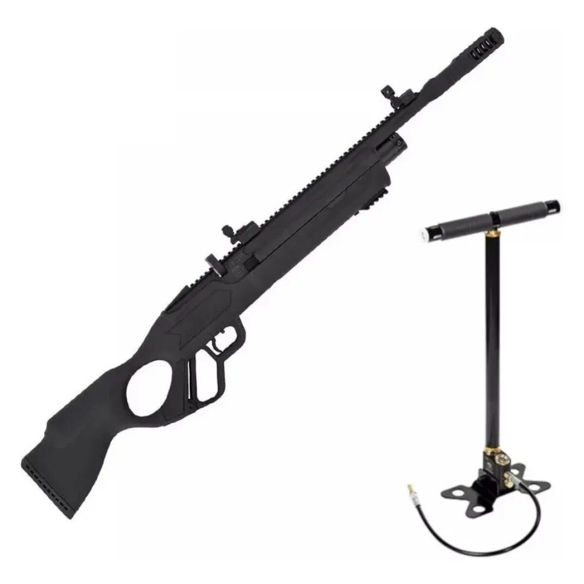 Chumbera Pcp Hatsan Vectis 6,35mm + Inflador 