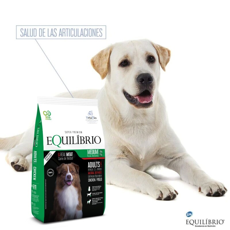 EQUILIBRIO PERROS ADULTOS TODAS LAS RAZAS ACTIVE 2,5 KG