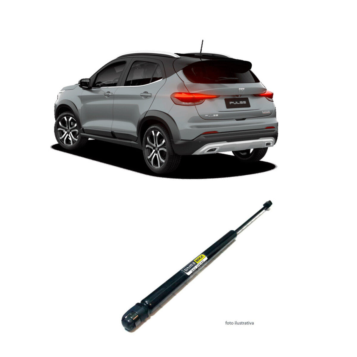 AMORTIGUADOR BAUL FIAT PORTON PULSE - 