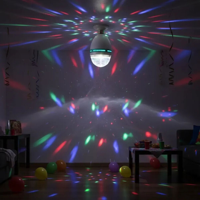 Lampara Led Giratoria Discoteca Lampara Led Giratoria Discoteca