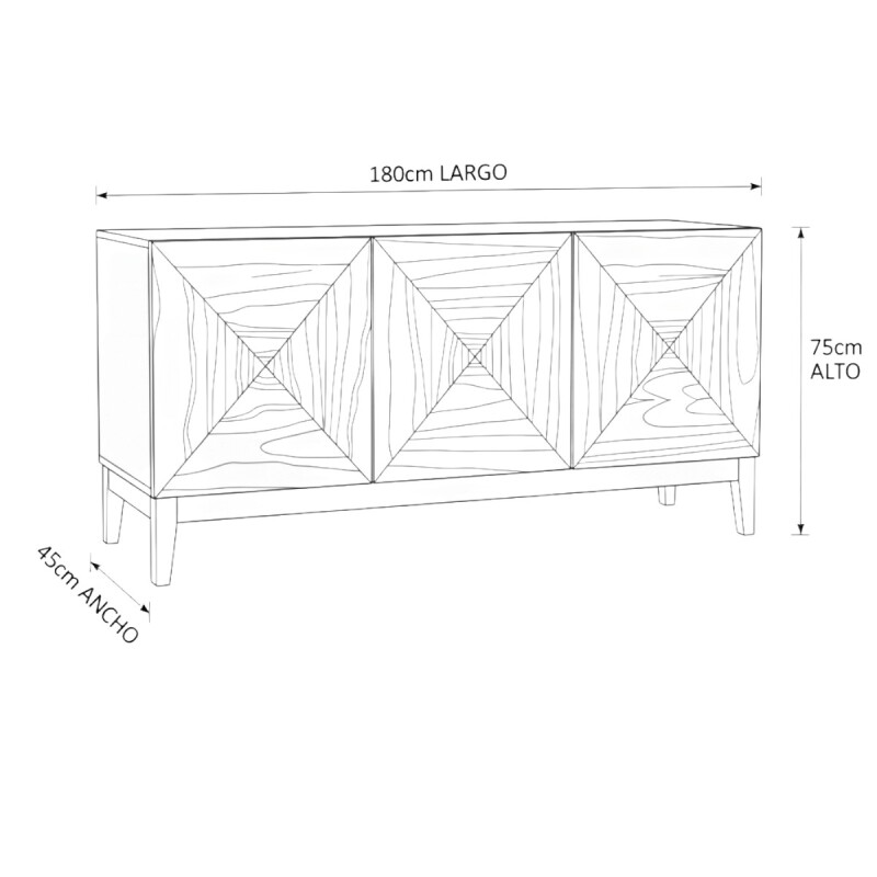 APARADOR ROMA/SE Unica