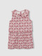 Vestido Estampado Flores Berenjena