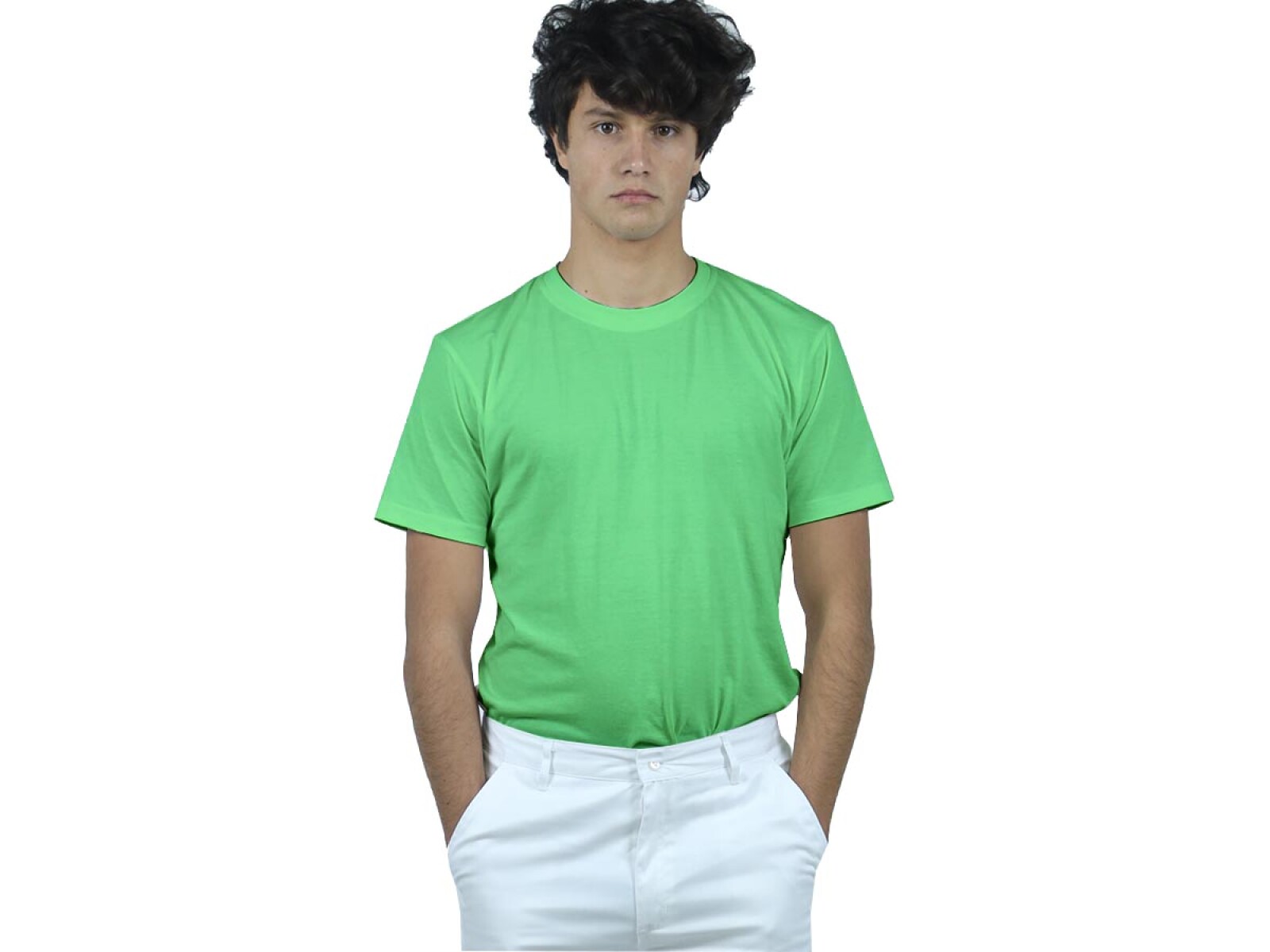 Camiseta Básica - Verde manzana 