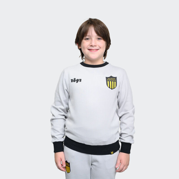 Buzo Umbro Ficili Peñarol Gris