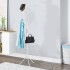 Perchero Metálico Reforzado Organizador De Ropa Ganchos Variante Color Blanco